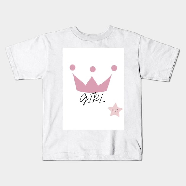 girl Kids T-Shirt by milicab